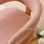 Modern Rattan Cane Chair with Luxurious Upholstery – A Blend of Tradition and Trend - Image 4