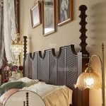 Luxurious Solid Teak Wood Bed with Classic Elegance - Image 8