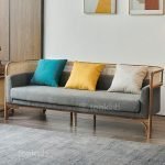 High-End Teak Wood Rattan Cane Sofa – Combining Classic Design with Modern Comfort - Image 7