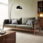 Teak Wood Luxe Sofa: Contemporary Design with Classic Craft - Image 6