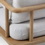 Indoor-Outdoor Teak Sofa – All-Weather Comfort & Timeless Style - Image 6