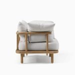 Indoor-Outdoor Teak Sofa – All-Weather Comfort & Timeless Style - Image 3
