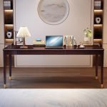Modern Office Executive Study Desk with Drawers for Home/Office - Image 4